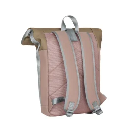 New Rebels Ferron New York Rolltop Rugzak 16L Oud Roze