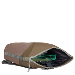 New Rebels Ferron New York Rolltop Rugzak 16L Oud Roze