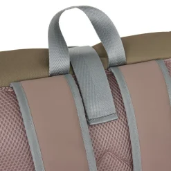 New Rebels Ferron New York Rolltop Rugzak 16L Oud Roze