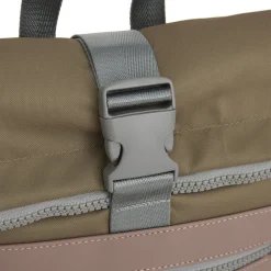 New Rebels Ferron New York Rolltop Rugzak 16L Oud Roze