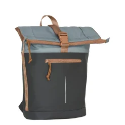 New Rebels Ferron New York Rolltop Rugzak 16L Antraciet