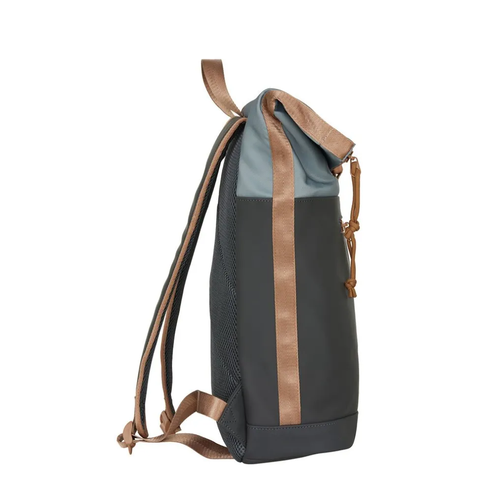 New Rebels Ferron New York Rolltop Rugzak 16L Antraciet