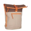 New Rebels Ferron New York Rolltop Rugzak 16L Coffee