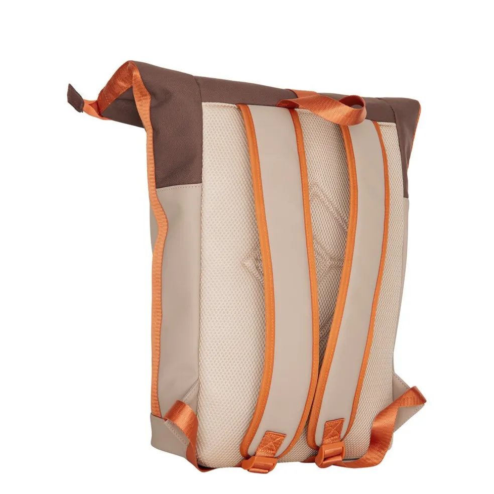 New Rebels Ferron New York Rolltop Rugzak 16L Coffee