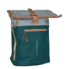 New rebels Ferron New York Rolltop Rugzak 16L Petrol