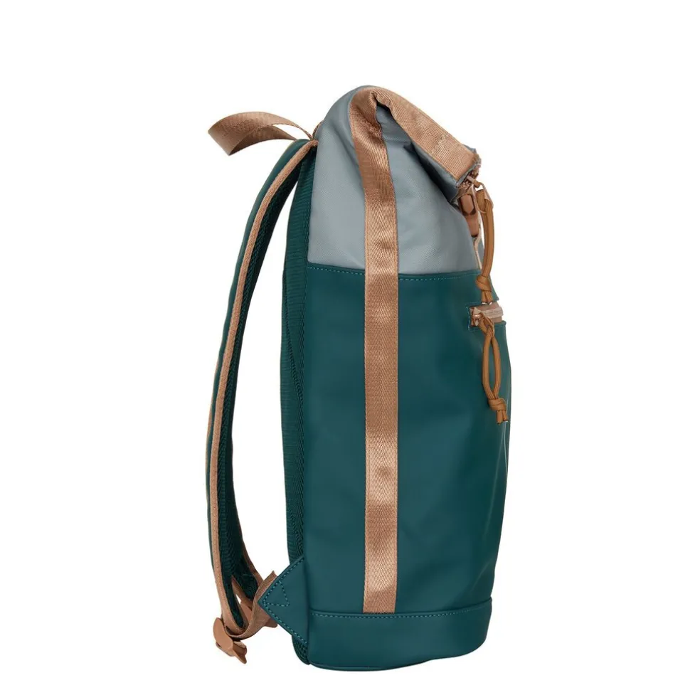 New rebels Ferron New York Rolltop Rugzak 16L Petrol