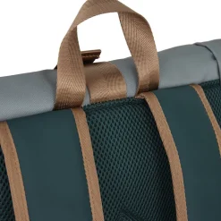 New rebels Ferron New York Rolltop Rugzak 16L Petrol