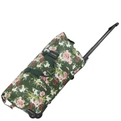 New Rebels Flora Weston Duffel Donkergroen 54L Trolley Waterafstotend