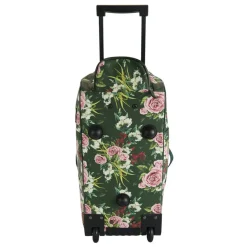 New Rebels Flora Weston Duffel Donkergroen 54L Trolley Waterafstotend