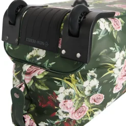 New Rebels Flora Weston Duffel Donkergroen 54L Trolley Waterafstotend
