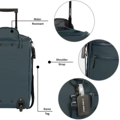 New Rebels Harper Laredo Navy 29L On Board Trolley Waterafstotend