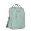 New Rebels Harper Miami Rugzak 9L Waterafstotende Laptop Rugtas 13 inch Schooltas en Werktas van PU Comfortabel Salie Green