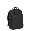 New Rebels Harper Miami Rugzak 9L Waterafstotende Laptop Rugtas 13 inch Schooltas en Werktas van PU Comfortabel Zwart