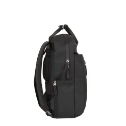 New Rebels Harper Miami Rugzak 9L Waterafstotende Laptop Rugtas 13 inch Schooltas en Werktas van PU Comfortabel Zwart