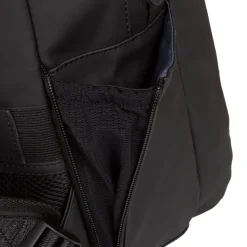 New Rebels Harper Miami Rugzak 9L Waterafstotende Laptop Rugtas 13 inch Schooltas en Werktas van PU Comfortabel Zwart