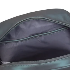 New Rebels Harper Miami Rugzak 9L Waterafstotende Laptop Rugtas 13 inch Schooltas en Werktas van PU Comfortabel Metalic Groen