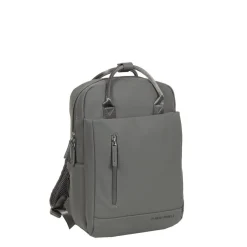 New Rebels Harper Miami Rugzak 9L Waterafstotende Laptop Rugtas 13 inch Schooltas en Werktas van PU Comfortabel Antraciet
