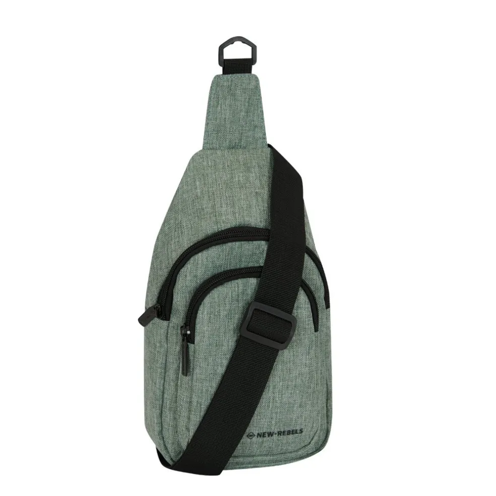New Rebels Heaven Mankato Mint Blauw Crossbody Tas