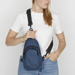 New Rebels Heaven Mankato Antraciet Crossbody Tas