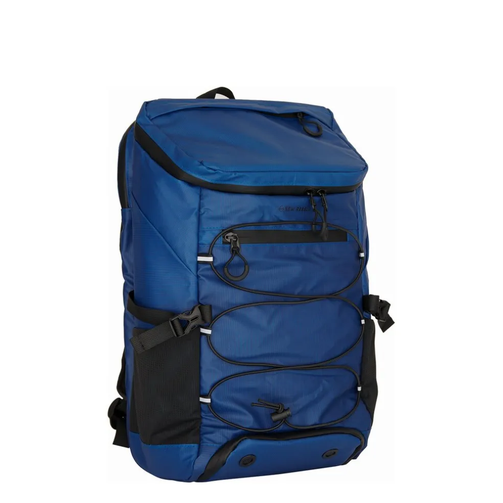 New Rebels Hugo - Eastvale Rugzak Navy Blauw 23L Waterdicht Lichtgewicht Ruim