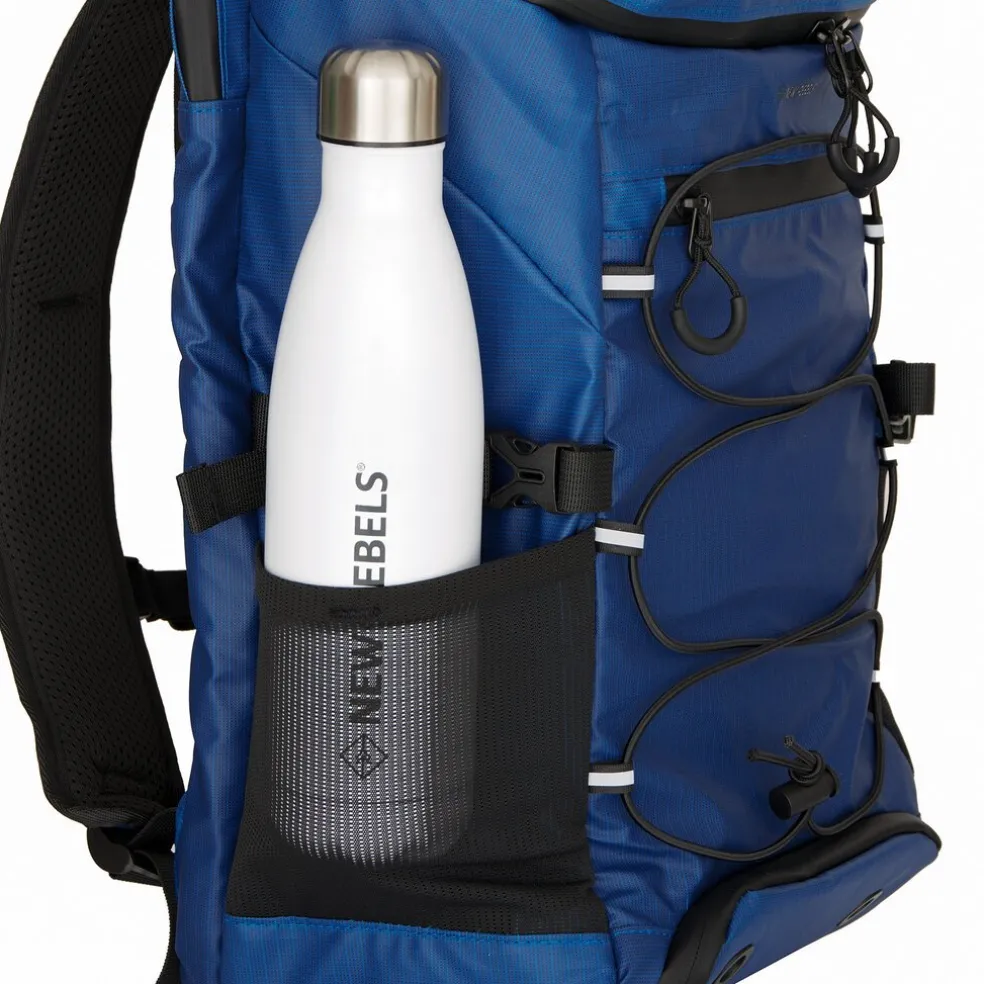 New Rebels Hugo - Eastvale Rugzak Navy Blauw 23L Waterdicht Lichtgewicht Ruim