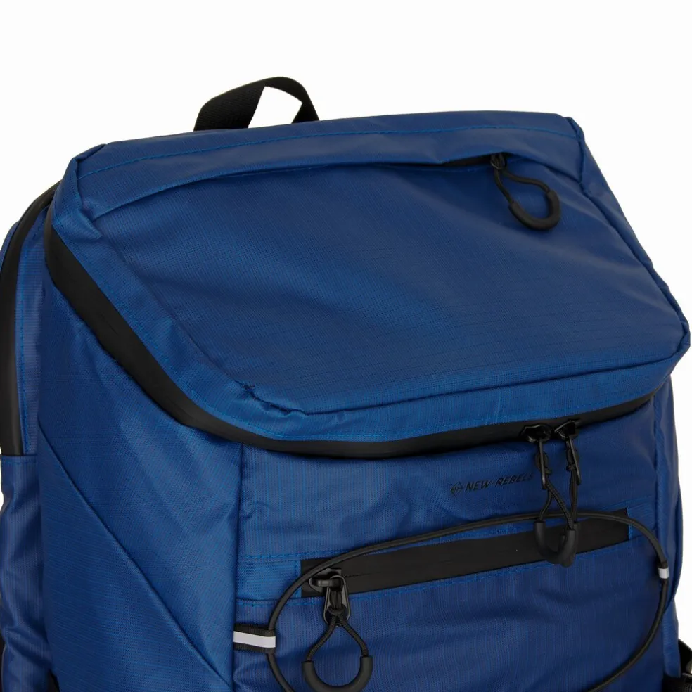 New Rebels Hugo - Eastvale Rugzak Navy Blauw 23L Waterdicht Lichtgewicht Ruim