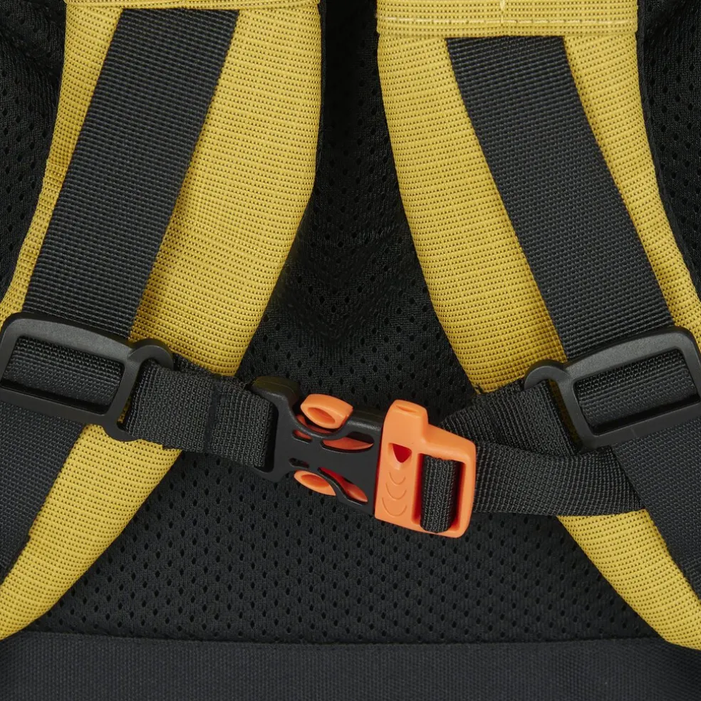 New Rebels Hugo Brentwood Waterdichte Lichte Rugzak Hiking Rugtas van 11 Liter Occur Geel
