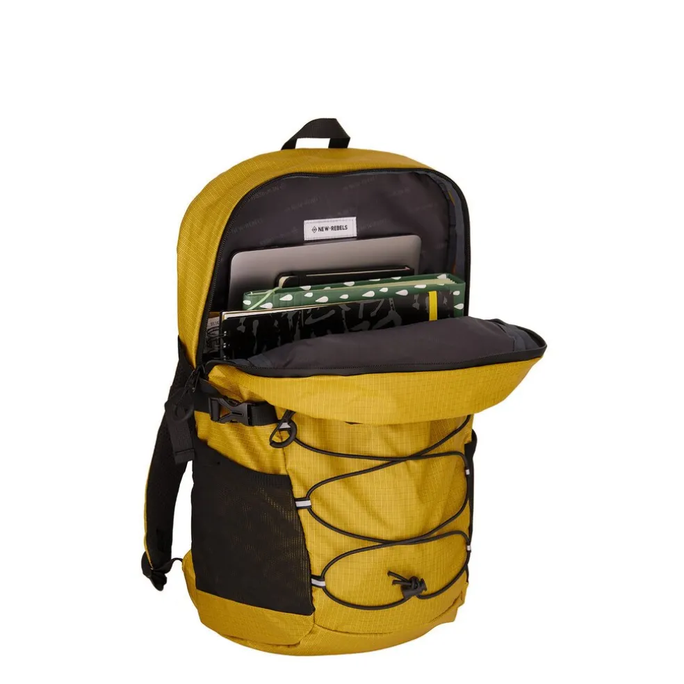 New Rebels Hugo Carmichael Waterdichte Rugtas: 26-liter rugzak Occur Geel
