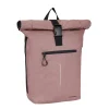 New Rebels Hugo New York 17L Waterdichte Rolltop Rugtas Oud roze