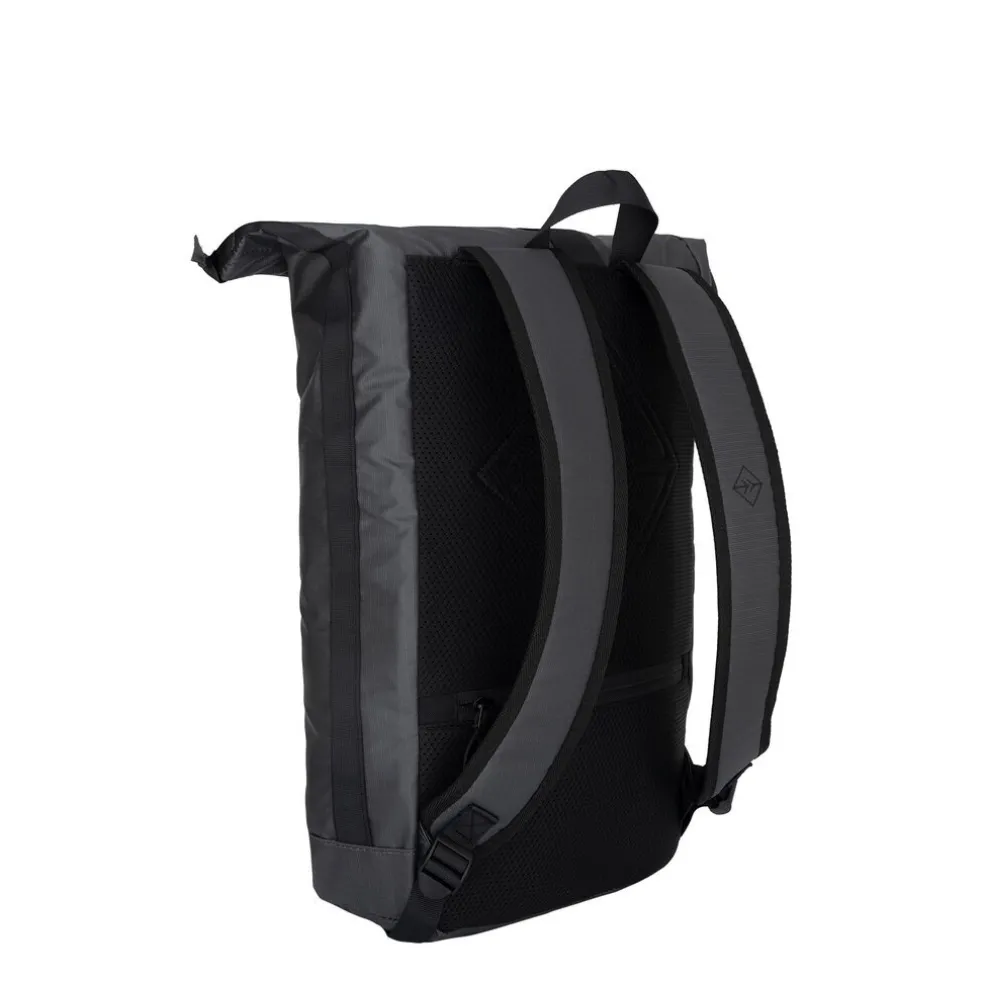New Rebels Hugo New York 17L Waterdichte Rolltop Rugtas Zwart