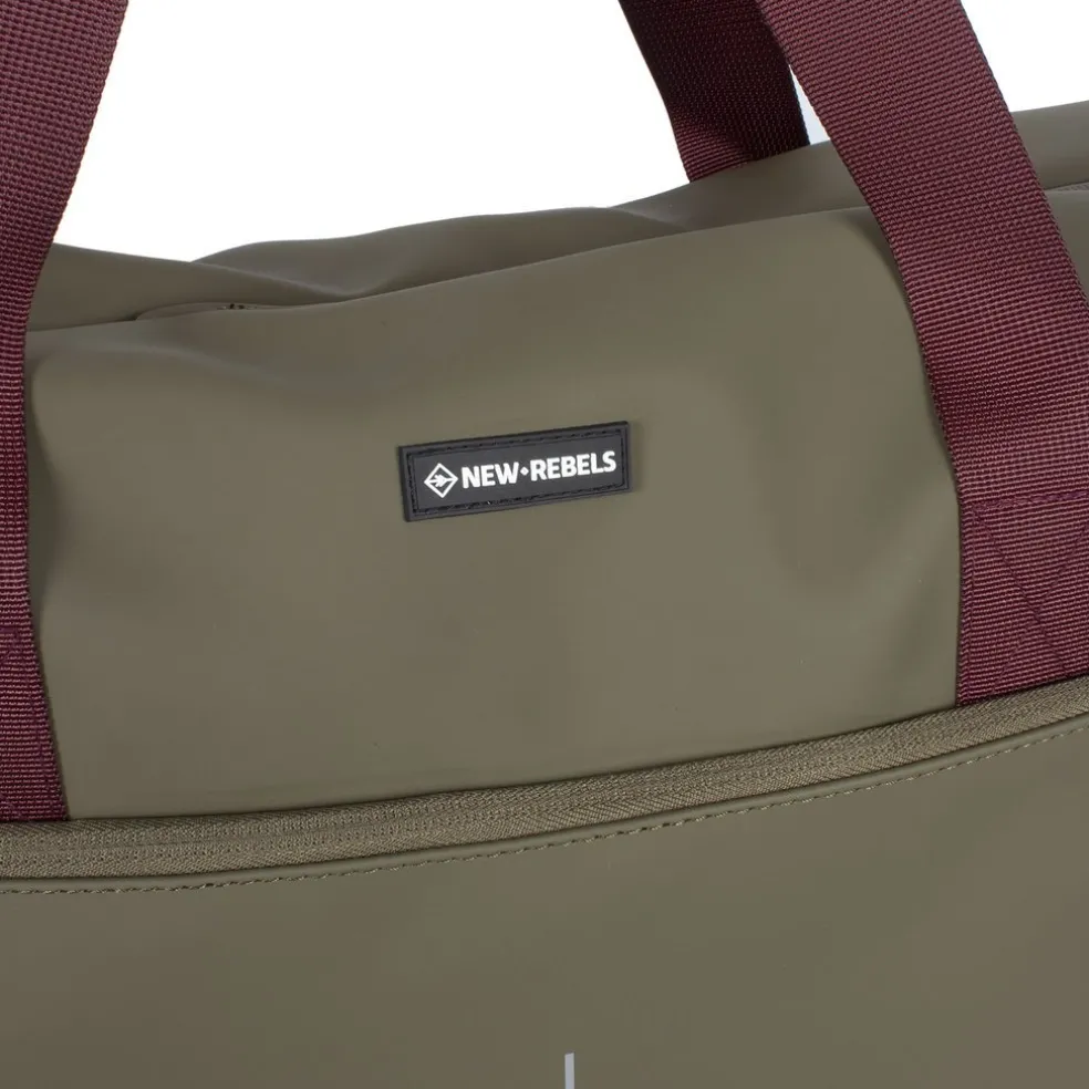 New Rebels Julan Shopper 40L Olijf Waterafstotend