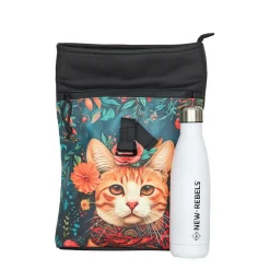 New Rebels Mart Art - Los Angeles Catface Rolltop Rugzak Mini