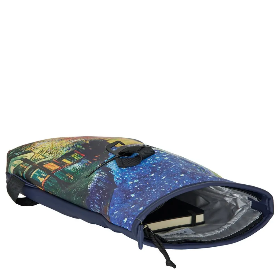 New Rebels Mart Art - Los Angeles Cafe at Night Rolltop Rugtas Mini