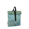 New Rebels Mart Art Los Angeles Amandelbloesem Mini 7L Rugzak Rolltop Waterafstotend