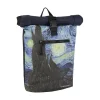 New Rebels Mart Art New York Starry Night 19L Rugzak Rolltop Waterafstotend