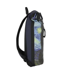 New Rebels Mart Art New York Starry Night 19L Rugzak Rolltop Waterafstotend