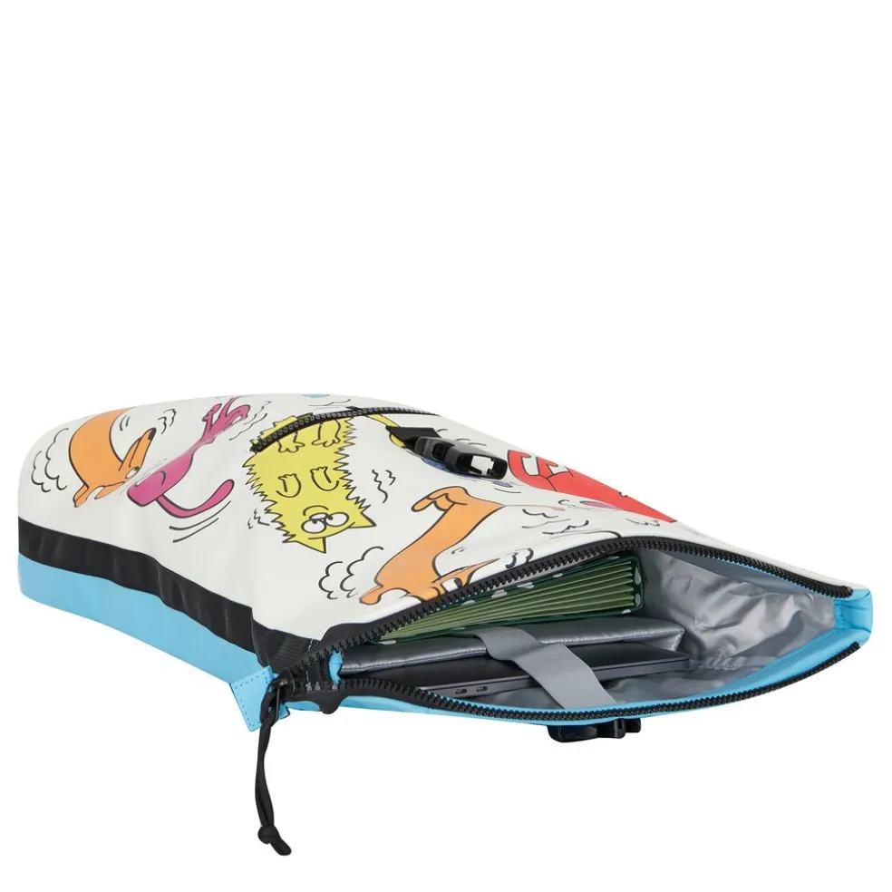 New Rebels Mart Arts New York Cartoon Rolltop Rugzak 16L