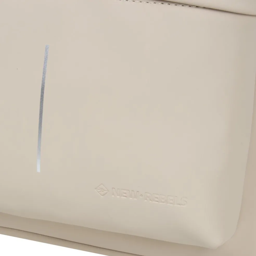 New Rebels Mart Chicago Beige 17L Rugtas Waterafstotend Laptop 13"