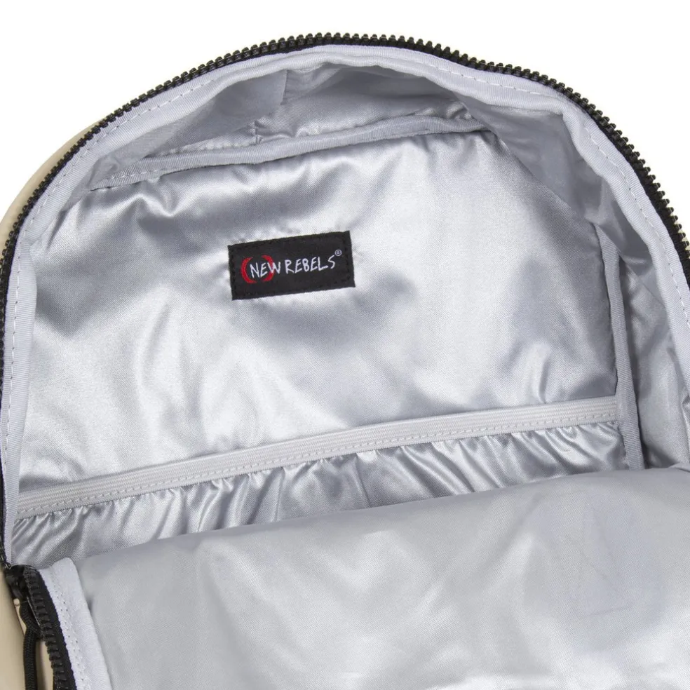 New Rebels Mart Chicago Beige 17L Rugtas Waterafstotend Laptop 13"