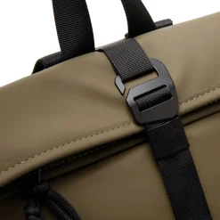 New Rebels Mart Los Angeles Olijf Groen 7L Rolltop Rugzak Waterafstotend