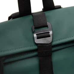 New Rebels Mart Los Angeles Donkergroen 7L Rolltop Rugzak Waterafstotend