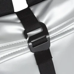 New Rebels Mart Los Angeles Metallic Zilver 7L Rolltop Rugzak Waterafstotend