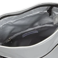 New Rebels Mart Los Angeles Metallic Zilver 7L Rolltop Rugzak Waterafstotend