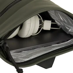 New Rebels Mart Los Angeles Nachtgroen 7L Rolltop Rugzak Waterafstotend