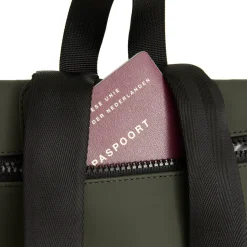 New Rebels Mart Los Angeles Nachtgroen 7L Rolltop Rugzak Waterafstotend