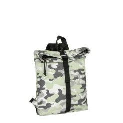 New Rebels Mart Los Angeles Camouflage Mint 7L Rolltop Rugzak Waterafstotend