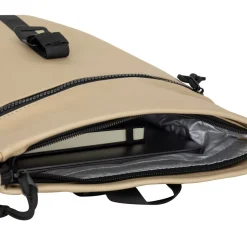 New Rebels Mart Los Angeles Metallic Goud Mini 7L Rolltop Rugzak Waterafstotend