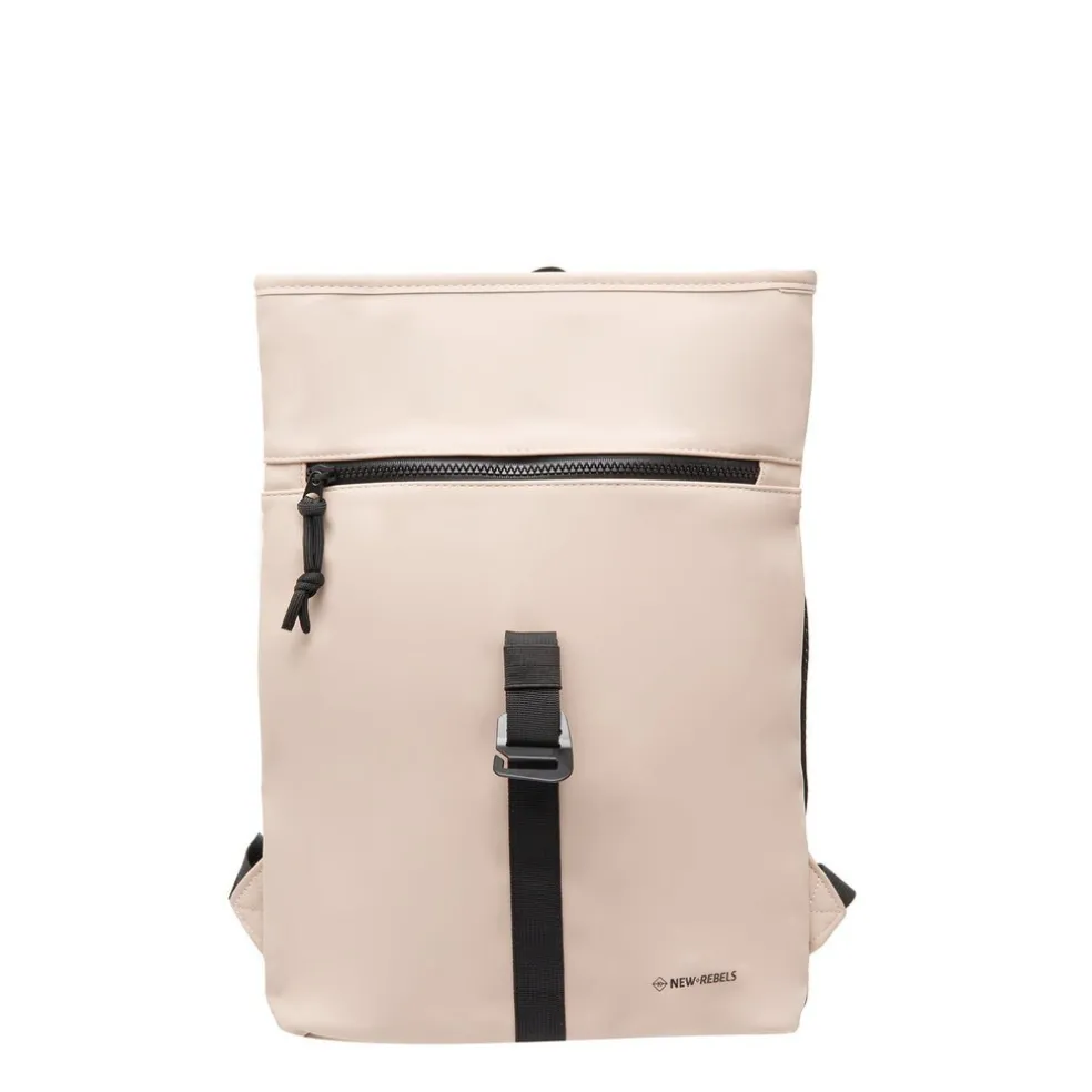 New Rebels Mart Los Angeles Zacht Roze 7L Rolltop Rugzak Waterafstotend