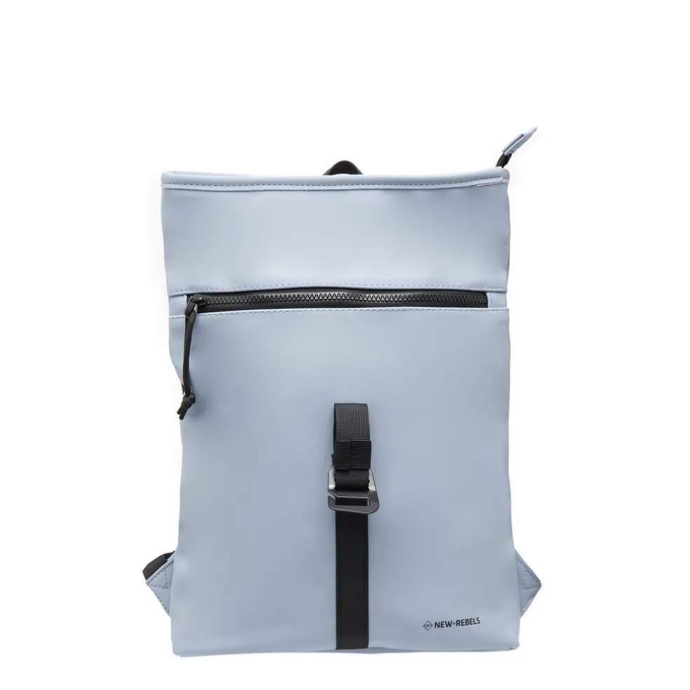 New Rebels Mart Los Angeles Zacht Blauw 7L Rolltop Rugzak Waterafstotend