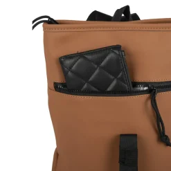 New Rebels Mart Los Angeles Cognac 7L Rolltop Rugzak Waterafstotend
